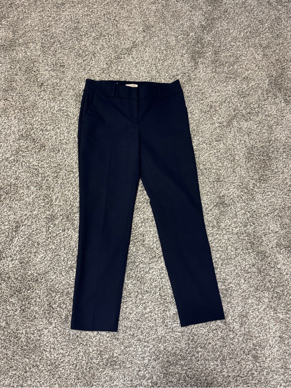 LOFT Navy Trousers